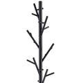 Black Coat Rack with 18 Hooks