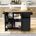 Kitchen Island with Drop Leaf, 53.9