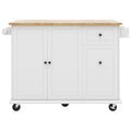 Kitchen Island with Drop Leaf, 53.9