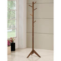 Walnut 6 hook Coat Rack walnut-brown-primary living