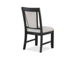 2pc Contemporary Dining Side Chair Upholstered