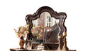 Bella Traditional style Mirror Dark Walnut