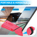 Portable Basketball Goal System with Stable Base and transparent-sporty-iron