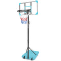 Portable Basketball Goal System with Stable Base and transparent-sporty-iron