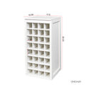 2.brown walnut color modular 32 wine bar cabinet white-mdf