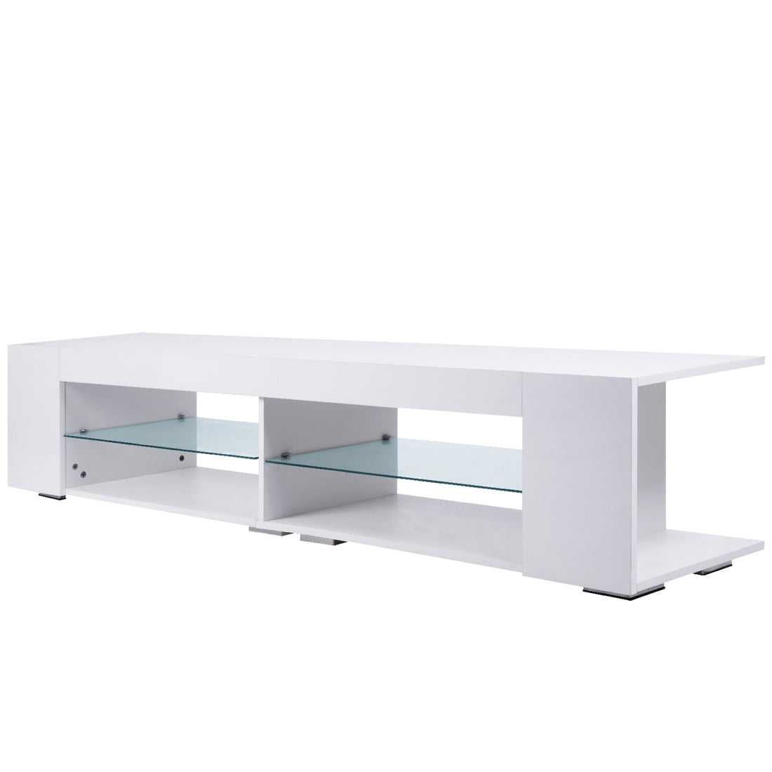 Led Tv Stand Modern Entertainment Center With