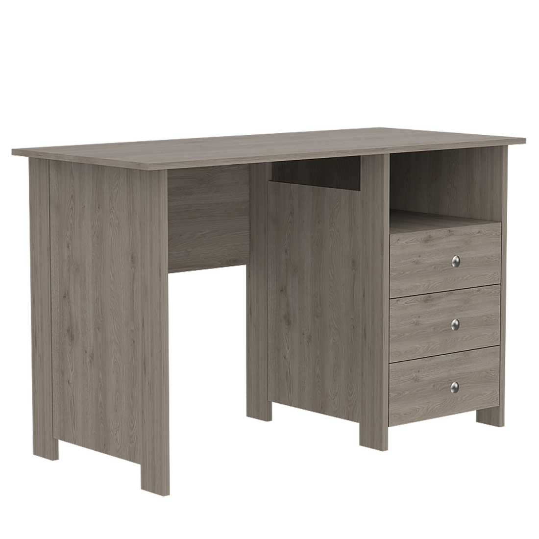 Tampa Computer Desk With 2 Drawers - Beige