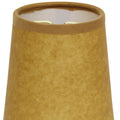 Slant Hardback Chandelier Lampshade with Flame Clip yellow-paper