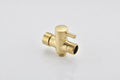 Bidet Sprayer for Toilet, Handheld Cloth Diaper brushed gold-metal