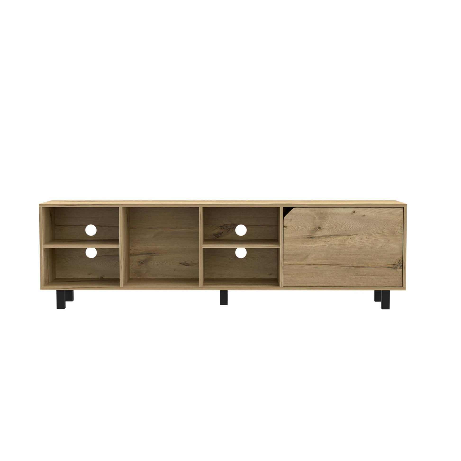 Native Tv Stand For Tv S Up 70", Four Open