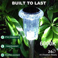 Solar Pathway Lights Waterproof Garden Solar