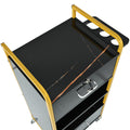 Locking Salon Storage Cabinet,Beauty Barber Salon gold+black-modern-mdf-mdf+metal