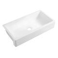 White Farmhouse Sink Deep Apron Sink Undermount