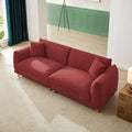 Loveseat Sofa Couch for Modern Living Room,2 Seater red-polyester