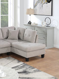 Living Room Furniture 2 PCS Sectional Sofa Set LAF mushroom-primary living