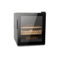 50L Cigar Humidors with 3 IN 1 Cooling, Heating & black-steel