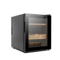 50L Cigar Humidors with 3 IN 1 Cooling, Heating & black-steel