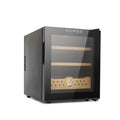 50L Cigar Humidors with Cooling and Heating Function black-steel