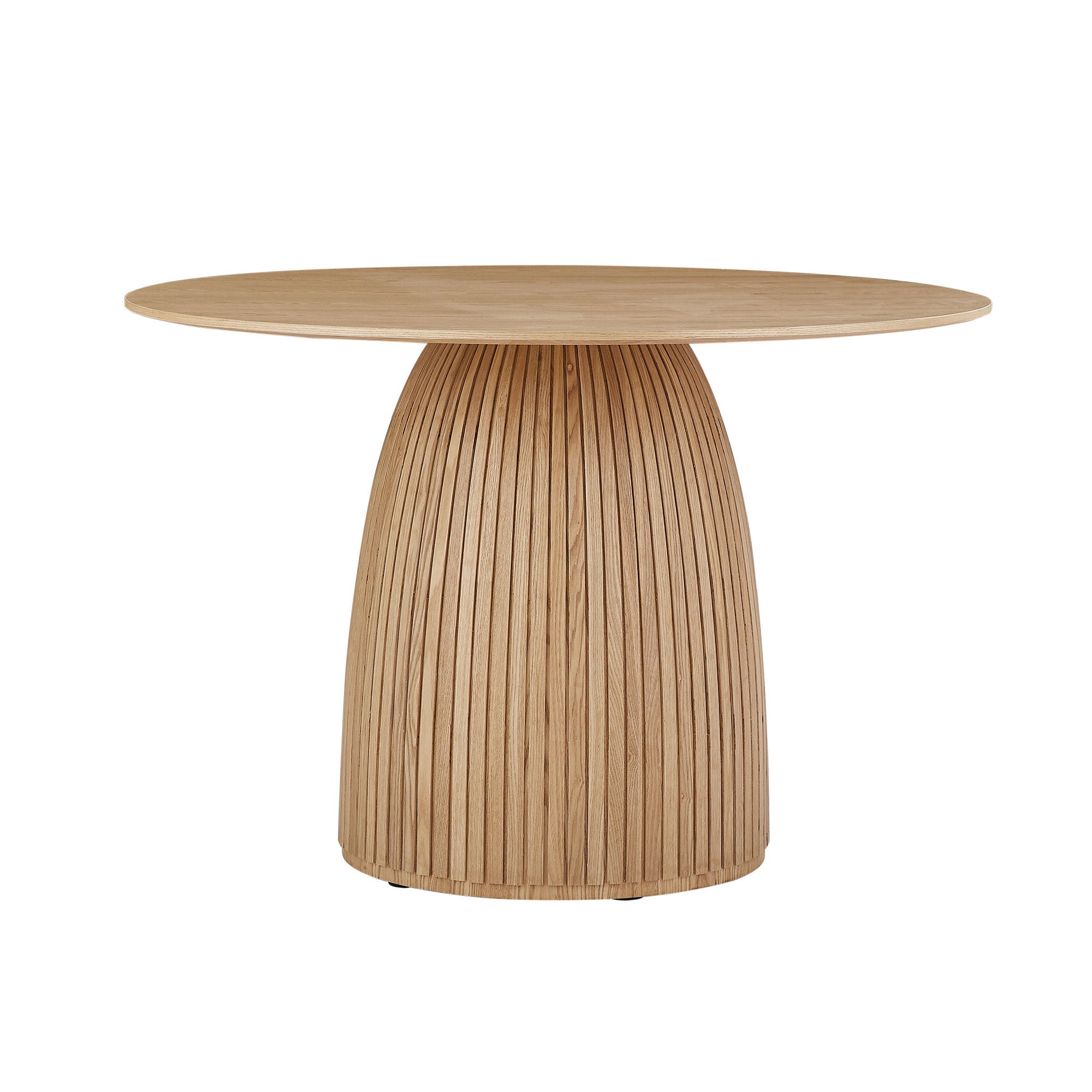 Round Dining Table Modern Wood Kitchen Table