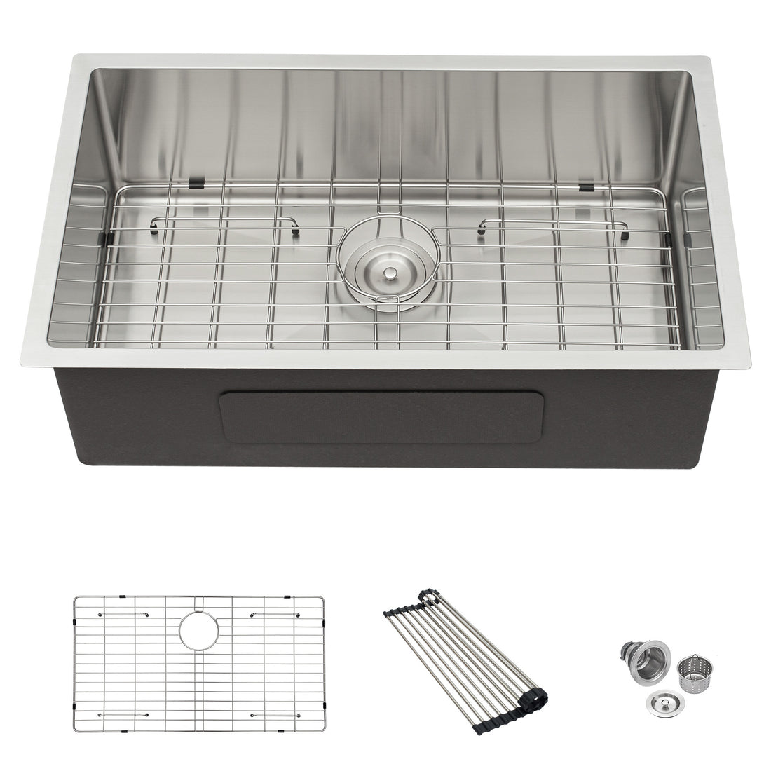 Undermount Kitchen Sink 32"x19" Stainless Steel