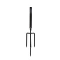 Set of 6 RC String Light Pole, 9 FT Lighting Stand black-metal