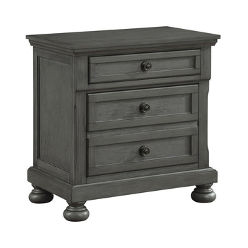 Jackson Modern Style 2 Drawer Nightstand Made