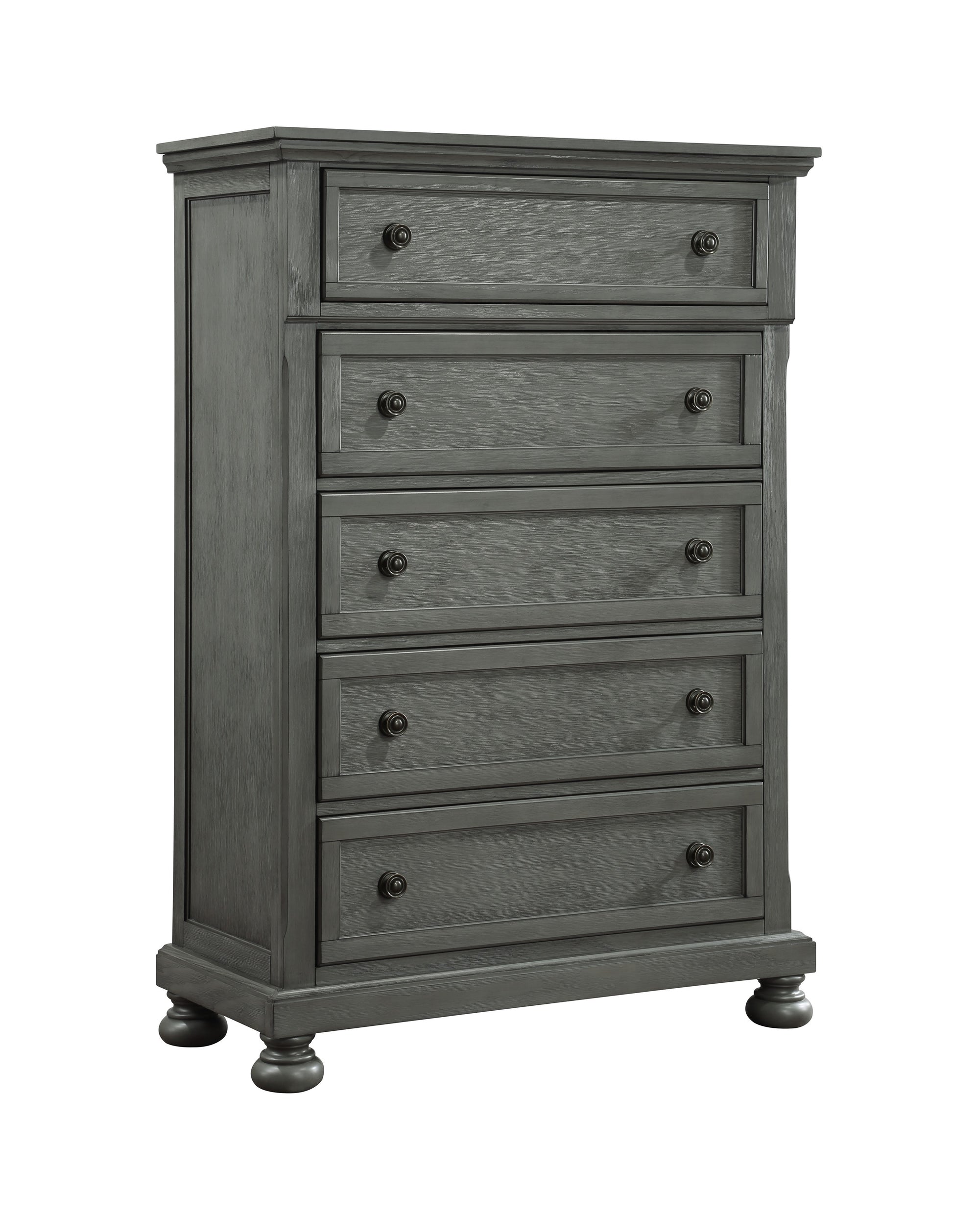 Jackson Modern Style 5 Drawer Chest Made with Wood & gray-gray-bedroom-contemporary-traditional-solid