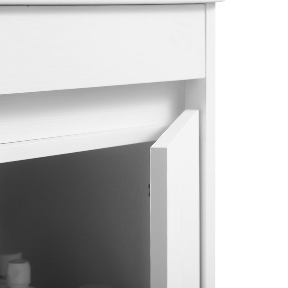 30" Bathroom Vanity with Sink,Bathroom Vanity Cabinet white-solid wood