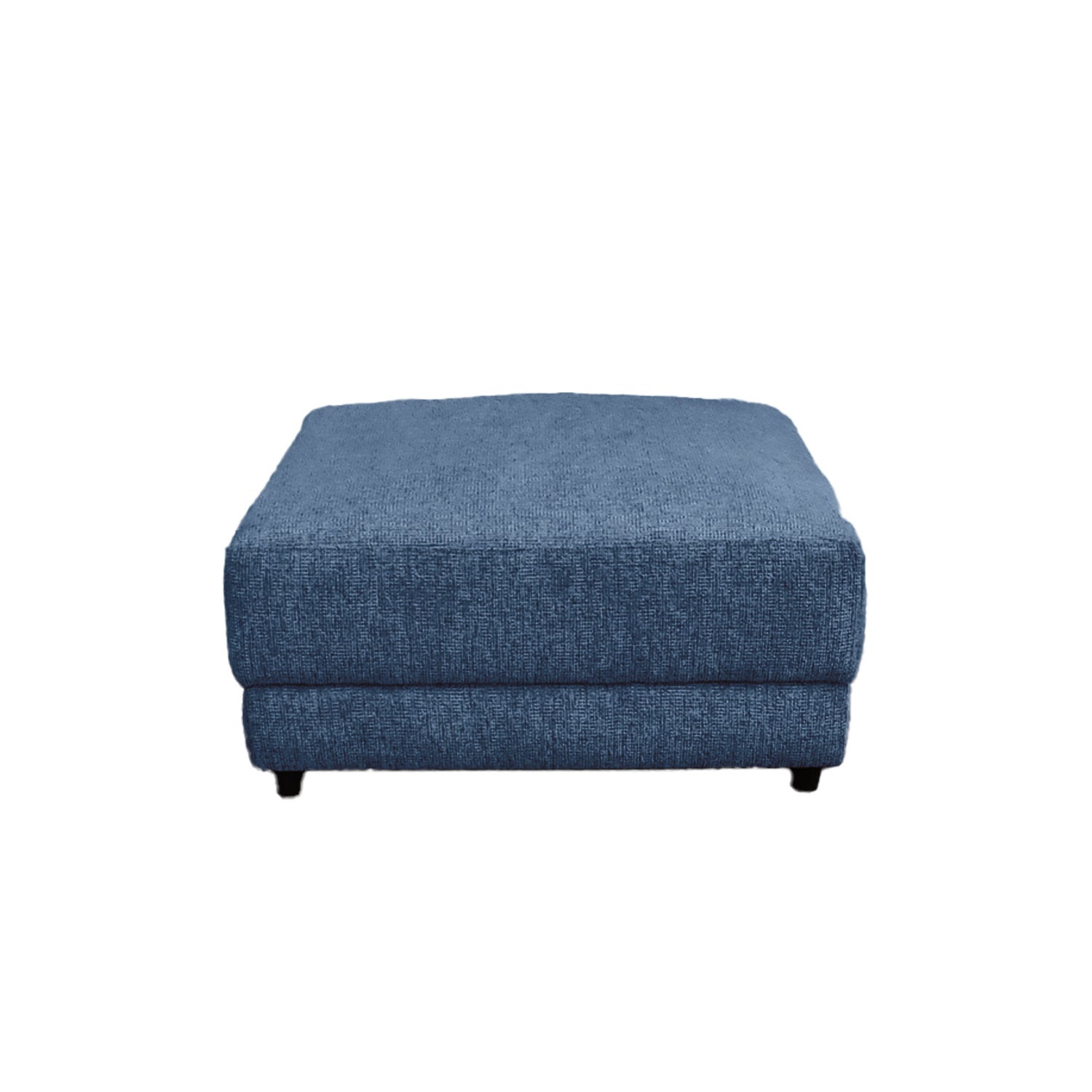 Summit Navy Ottoman navy-wood-polyester