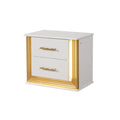 Obsession Contemporary Style 2 Drawer Nightstand