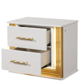 Obsession Contemporary Style 2 Drawer Nightstand