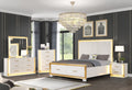 Obsession Contemporary Style Queen Tufted Bed