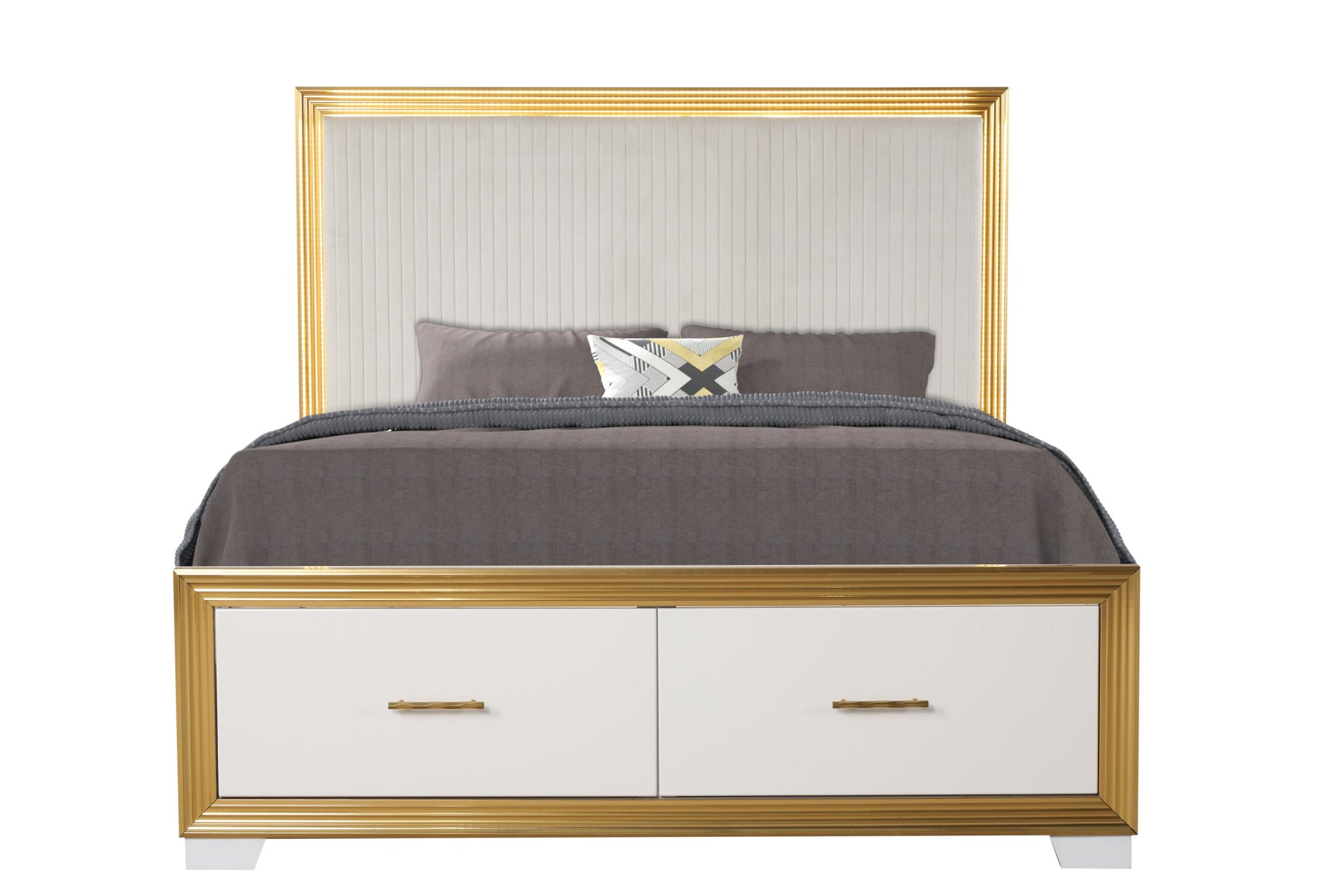 Obsession Contemporary Style Queen Tufted Bed