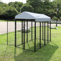 Dog Kennel with Roof Cover Heavy Duty Dog Crate