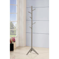 Grey 6 Hook Coat Rack grey-gray-primary living