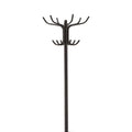 Black 12 Hook Coat Rack