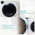 Vented dryer, stainless steel dryer, 2.6 Cu.ft black-abs+steel(q235)