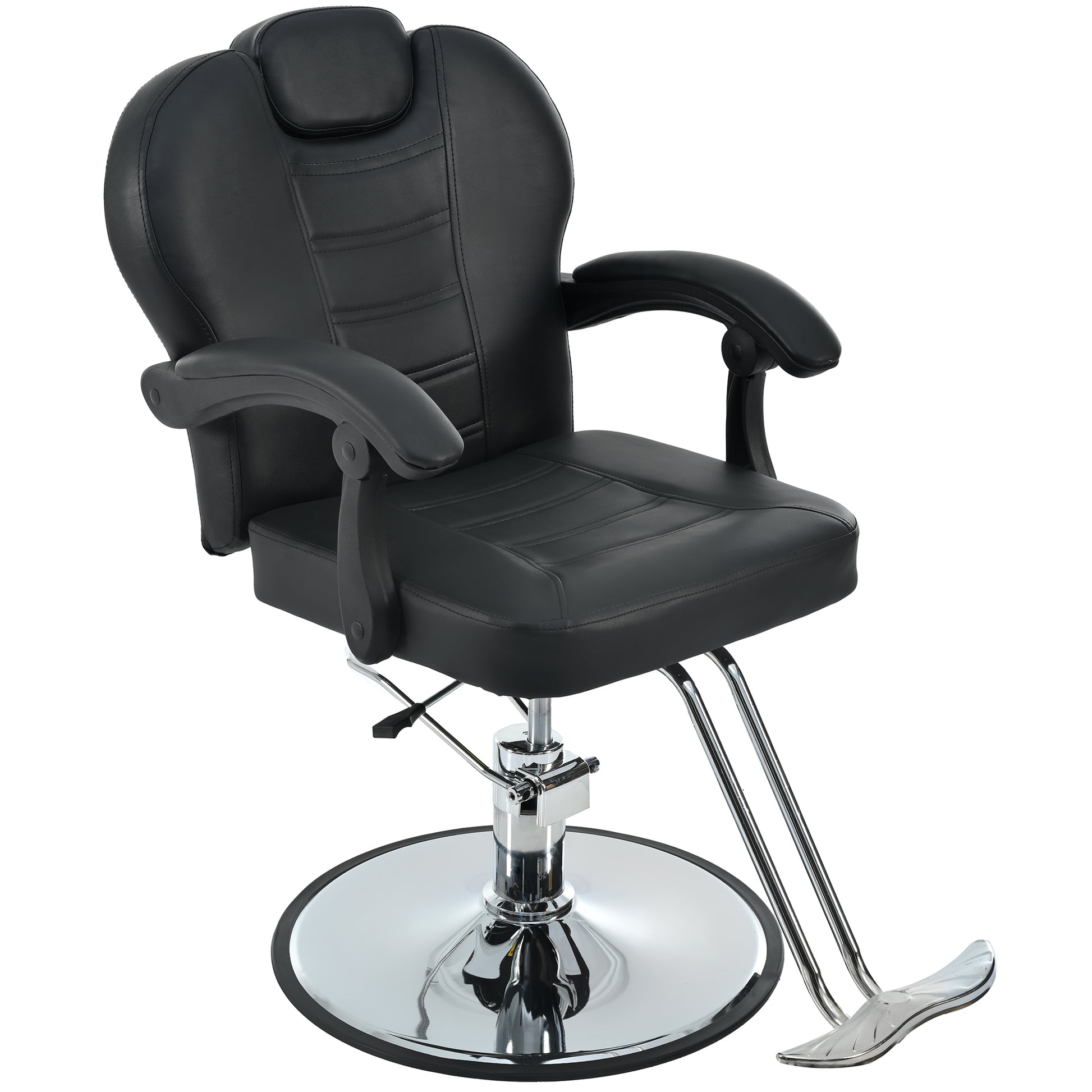 Classic Reclining Barber Chair Salon Chair For