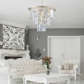 Gold Luxury Crystal Chandelier Modern Chandeliers gold-luxury-iron