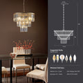 Gold Luxury Crystal Chandelier Modern Chandeliers gold-luxury-iron