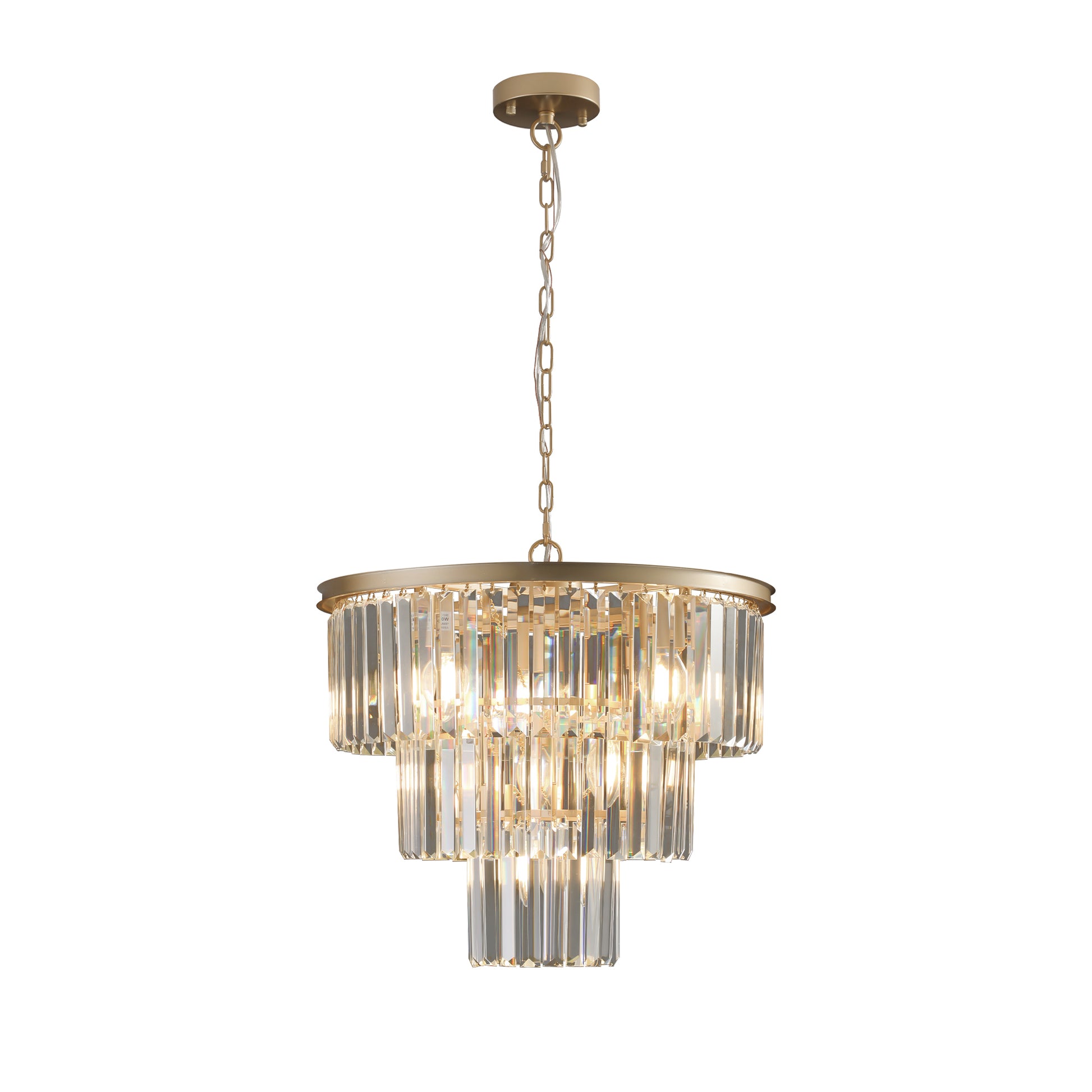 Gold Luxury Crystal Chandelier Modern Chandeliers gold-luxury-iron