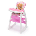 Multipurpose Adjustable Highchair for Baby Toddler pink-polypropylene