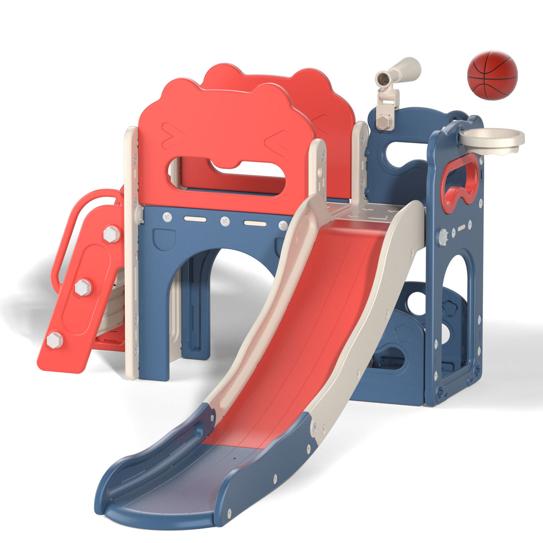 8 In 1 Kids Slide And Climber Set,Toddler Slide -