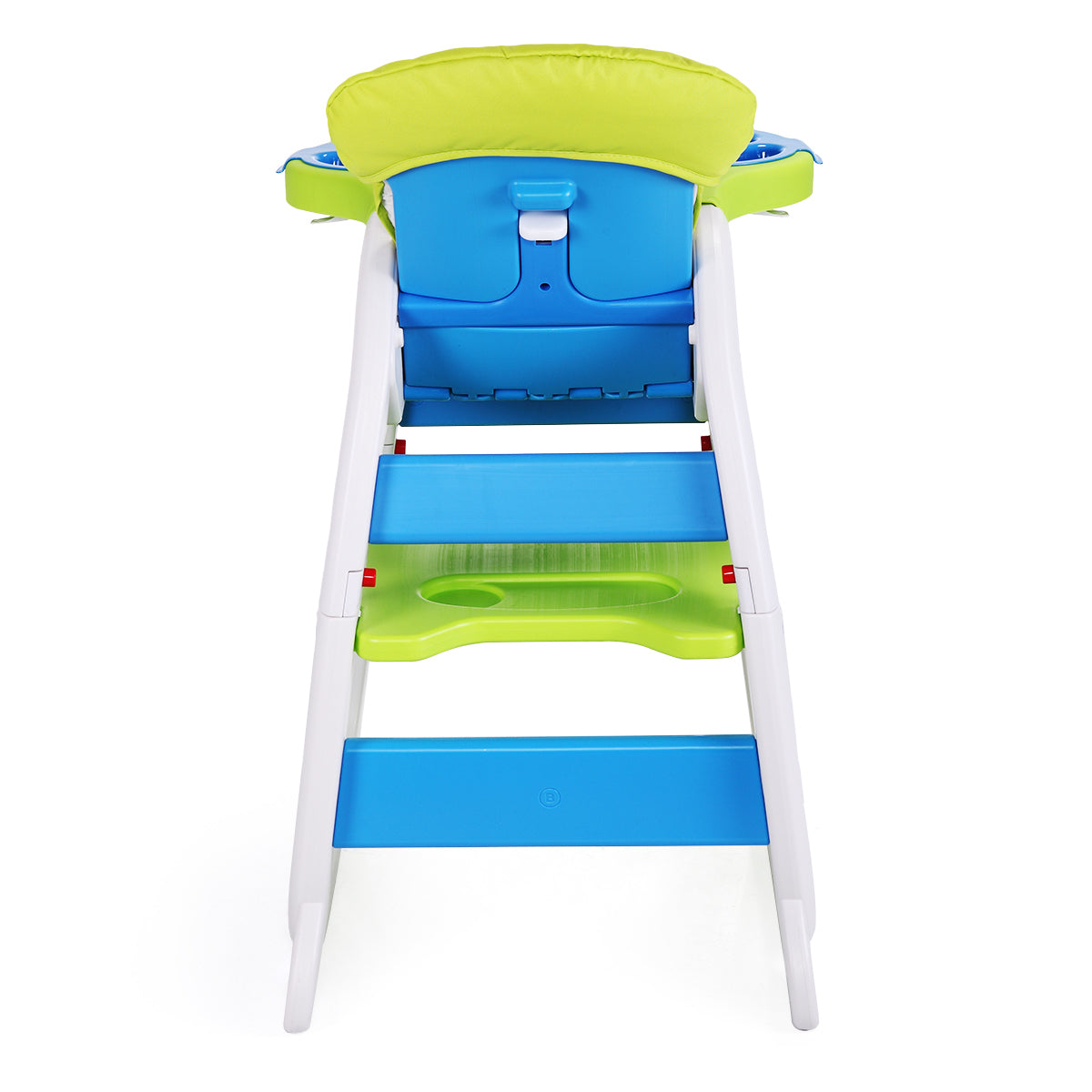 Multipurpose Adjustable Highchair for Baby Toddler blue-polypropylene