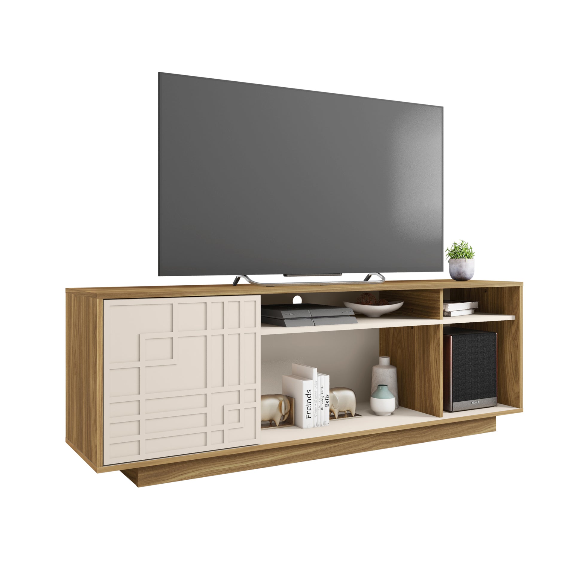 Techni Mobili Contemporary Tv Stand for TVs Up to