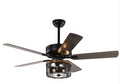 52'' Plywood blades ceiling fan with remote