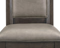 Beautiful Transitional 2pc Brown Upholstered Seat