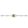 Vanity Lights With 6 LED Bulbs For Bathroom Lighting brushed gold-modern-acrylic