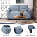 Couch Comfortable Sectional Couches set 1 2 3 gray-velvet-6 seat