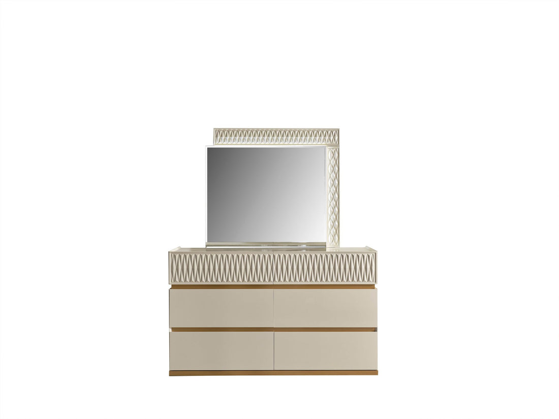 Delfano Modern Style Mirror Made with Wood in